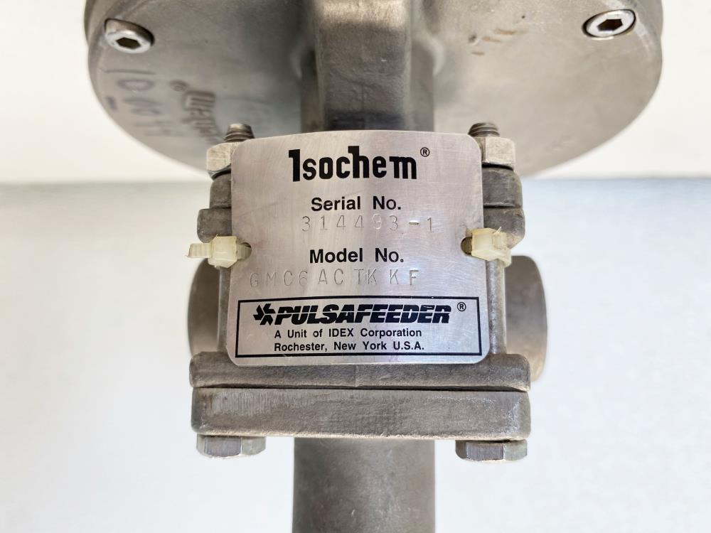 Pulsafeeder Isochem 3/4" NPT Pump, 316 Stainless Steel, GMC6AC-TK-KF
